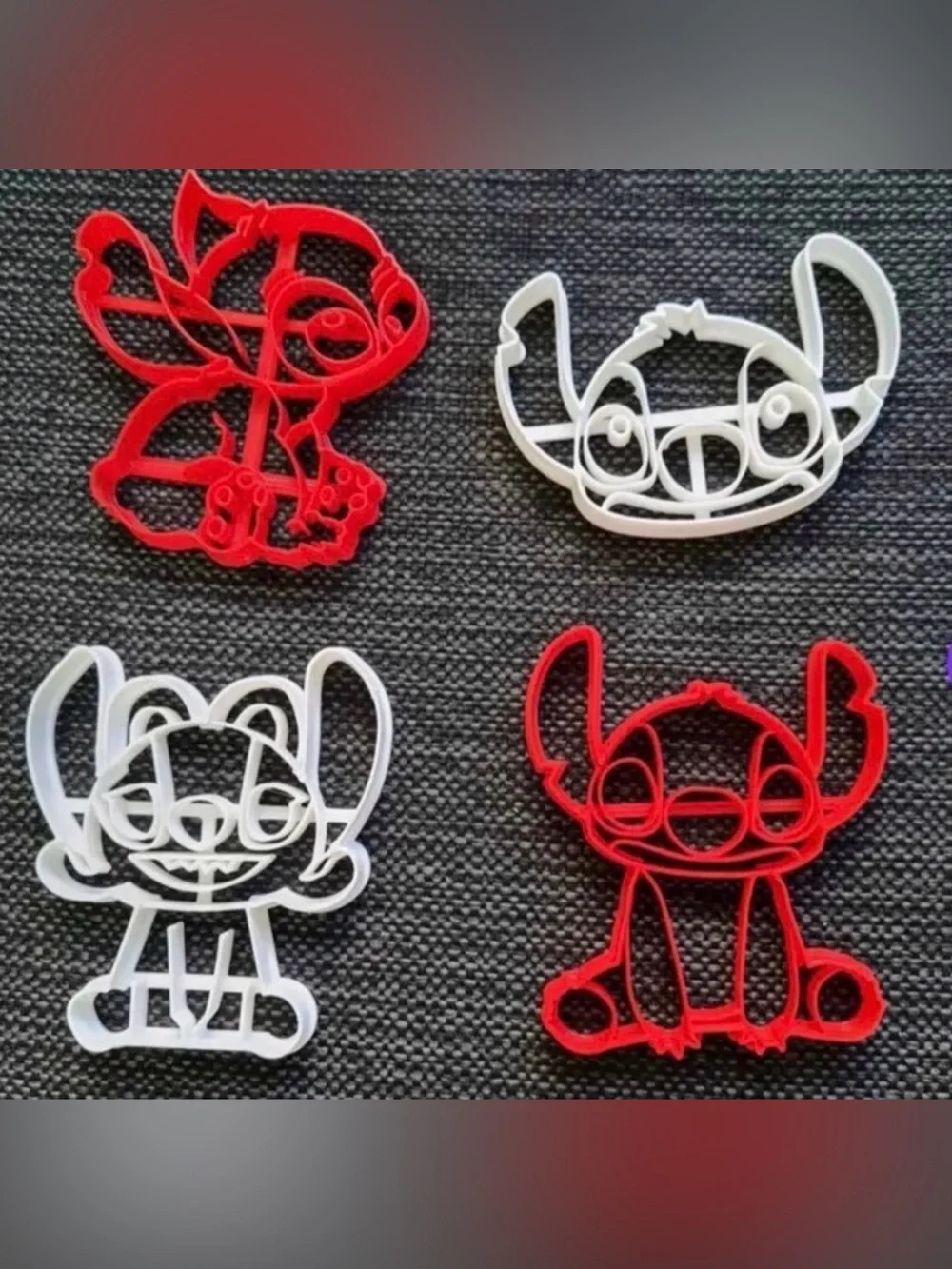 Stitch cookie cutter set